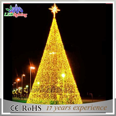 Newest 3D Christmas Ornaments Outdoor LED Giant Christmas Tree Light ...