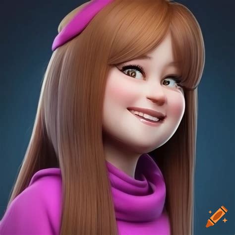 Detailed real-life fan art of mabel pines