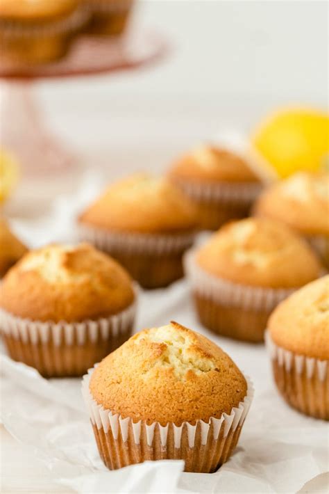 Lemon Pound Cake Muffins - Recipe Girl