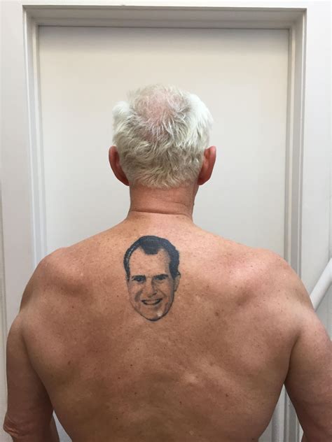 Roger Stone Richard Nixon Tattoo - Wiki Tattoo