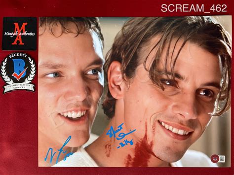 SCREAM_462 - 11x14 Photo Autographed By Matthew Lillard & Skeet Ulrich – Mintych Authentics