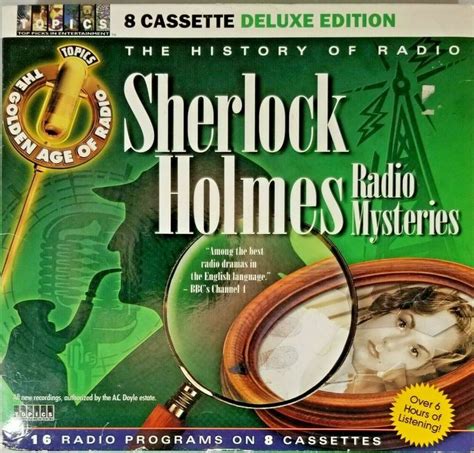 Sherlock Holmes Radio Mysteries Cassettes 16 Programs Jim French Golden ...