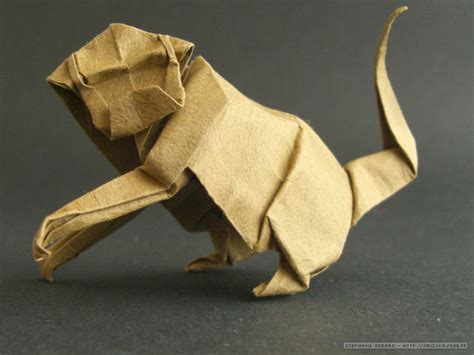 monkey origami ~ arts crafts ideas movement