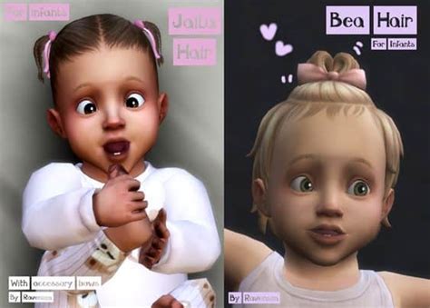 39+ Adorable Sims 4 Infant Hair CC for Your CC Folder (Maxis Match)