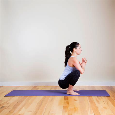 Wide Squat Yoga Pose | POPSUGAR Fitness