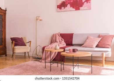 2,455 Dark Pink Living Room Images, Stock Photos & Vectors | Shutterstock