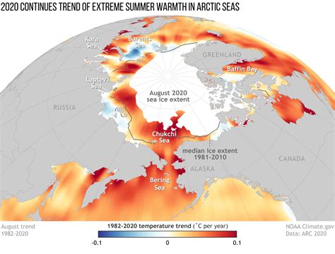 NOAA Arctic Report Card highlights how sea ice loss and extreme wildfires mark another year of ...