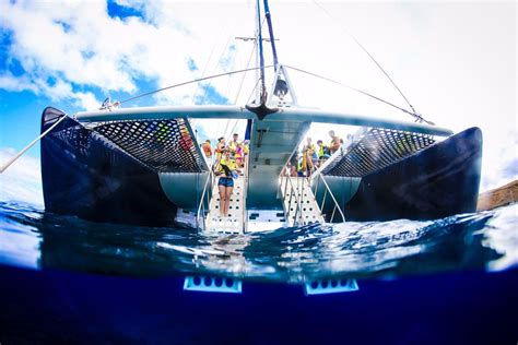 Family snorkel fun from a luxury sailing catamaran. Swim with 250 species of fish on Maui's #1 ...