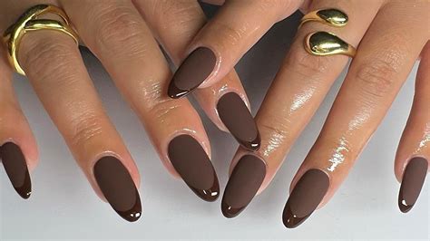 Chocolate Brown Nail Inspo For Your Next Salon Appointment - The List ...