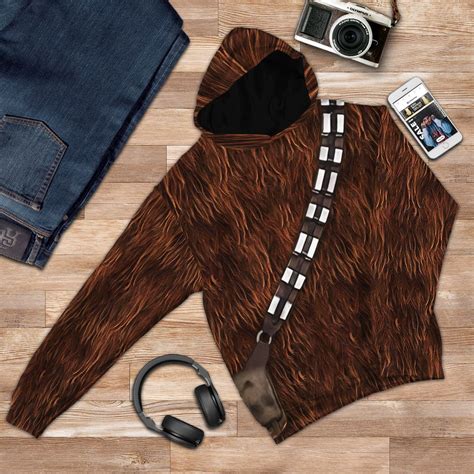 Star Wars ChewBacca Set Costume Hoodie Sweatshirt T-Shirt Sweatpants ...