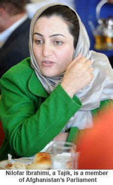 Nilofar Ibrahimi, a Tajik, is a member of Afghanistan's Parliament. Beautiful Women Over 40 ...