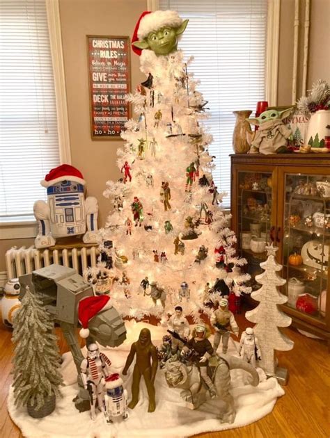 A Festive Star Wars Christmas Tree