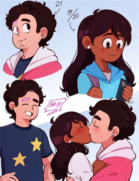 Young Adult Steven and Connie | Steven Universe | Connie steven universe, Steven universe fanart ...