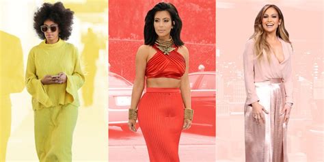 Celebrity Style - One Color Trend