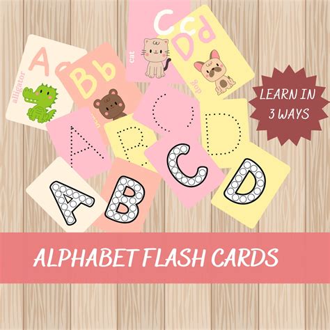 Printable Alphabet Flash Cards Abc Itsy Bitsy Fun - vrogue.co