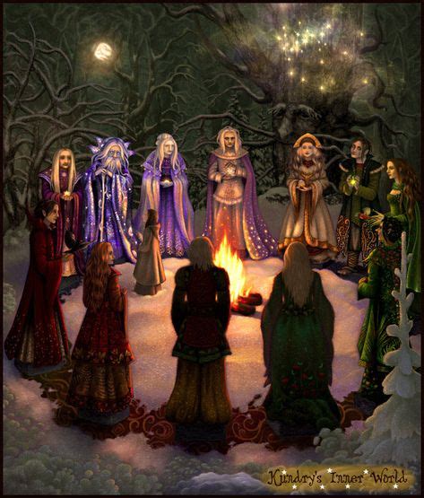Russian Fairy Tale – Twelve Months | Witch coven, Witch art, Witch