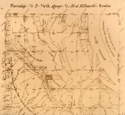Willamette Valley Township Survey Plats, 1851-1898