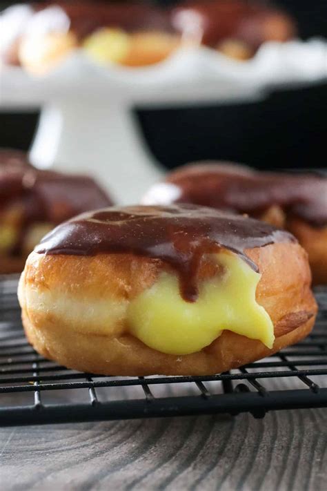 Boston Cream Donuts- A Delicious Homemade Version | Woman Scribbles