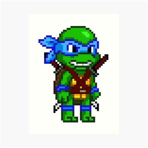 Ninja Turtles Pixel Art Pattern | Pixel art, Pixel art pattern, Pattern art