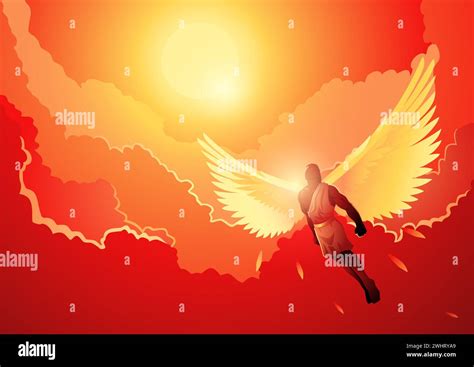 Roman mythological angel Stock Vector Images - Alamy