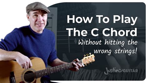 How to Play the C Chord | Guitar for Beginners - YouTube