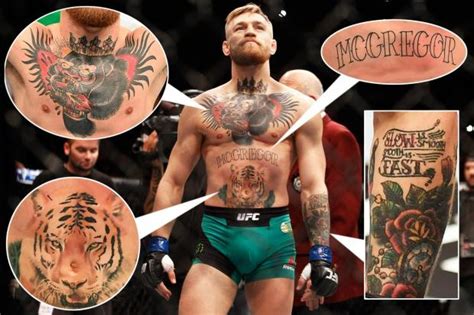 Conor McGregor's tattoos: How many does the UFC superstar have and what do they mean? | The ...