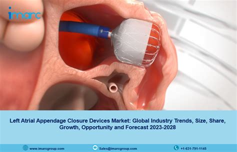 Left Atrial Appendage Closure Devices Market 2023 Share, Size, Growth, Trends, Forecast 2028