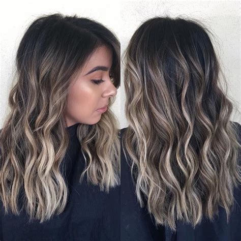 Top 9 Black Hair with Blonde Highlights Ideas in 2019 | Brunette ...