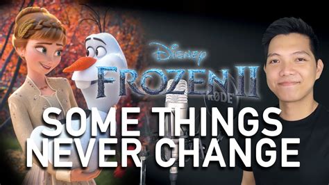 Some Things Never Change (Kristoff/Olaf Part Only - Karaoke) - Frozen 2 - YouTube