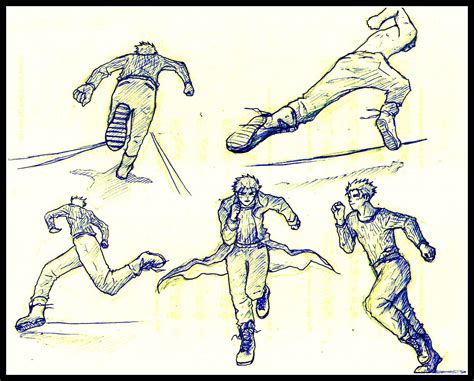 dynamic running pose reference for artists and sketching that I made a few years ago | Running ...