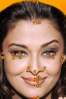 face parts of human