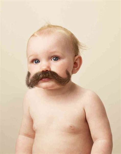 Facial Hair for Infants | Baby mustache, Fake mustaches, Moustache