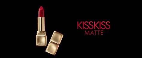 Kiss Kiss Matte de Guerlain, el rojo de labios más potente con efecto mate