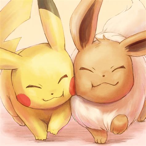 Cute Wallpaper Eevee Kawaii Pikachu Pokemon