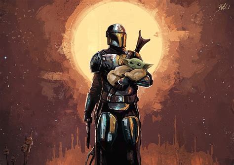 3840x1080px | free download | HD wallpaper: Star Wars, The Mandalorian, Grogu, The Mandalorian ...