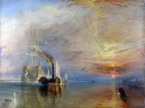 File:Turner, J. M. W. - The Fighting Téméraire tugged to her last Berth to be broken.jpg ...