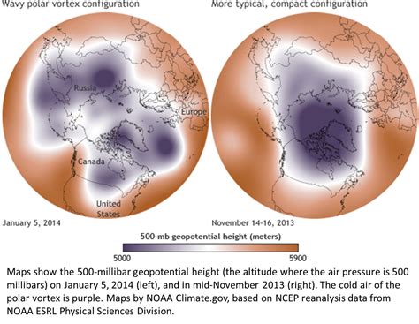 Scientists say weak and wobbly polar vortex to blame for cold extremes ...