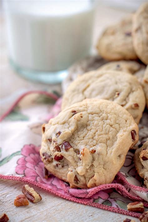 Butter Pecan Cake Mix Cookies - Bunny's Warm Oven