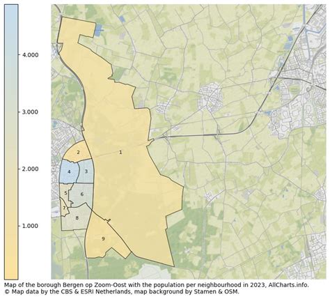 AllCharts.info - Lots of information about borough Bergen op Zoom-Oost ...