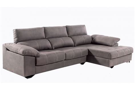 Sofá chaiselongue asientos extensibles y respaldos reclinables Memphis Comprar en tienda de ...