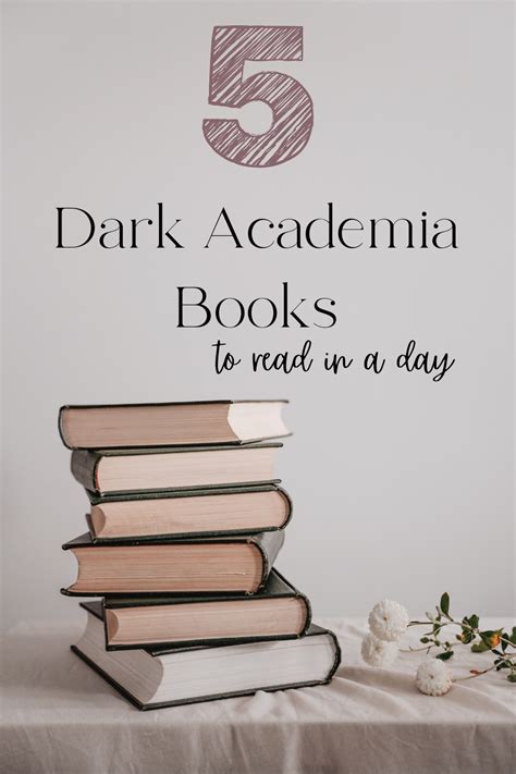 books stacked on top of each other with the title dark academy books to ...