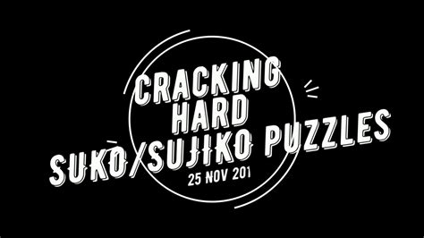 How to solve hard/extreme Suko and Sujiko puzzles - YouTube