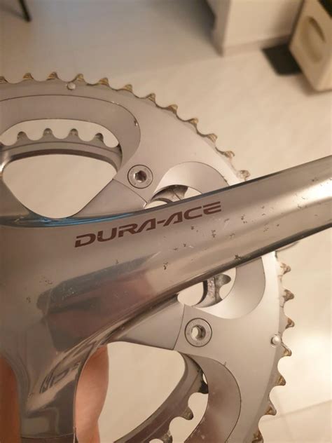 Shimano Dura Ace 7800 Crankset 53/39, 172.5mm crank length, Sports ...