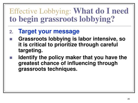 PPT - Effective Lobbying PowerPoint Presentation, free download - ID ...