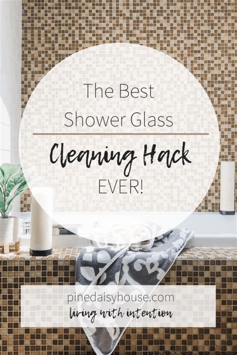 The Best Shower Glass Cleaning Hack EVER! - PDH