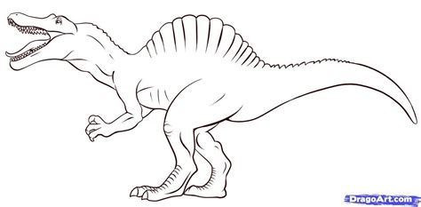 Spinosaurus Coloring Page Dinosaur Coloring Pages Spinosaurus Awesome T Rex Coloring Pages To ...