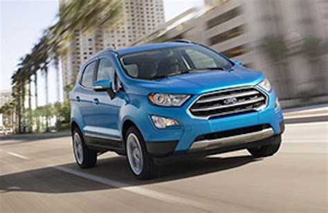 2019 Ford Ecosport Review, Ratings, Specs, Prices, and Photos - The Car Connection