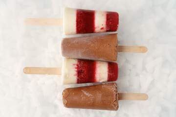 Homemade icy poles with a healthy twist | Food processor recipes ...