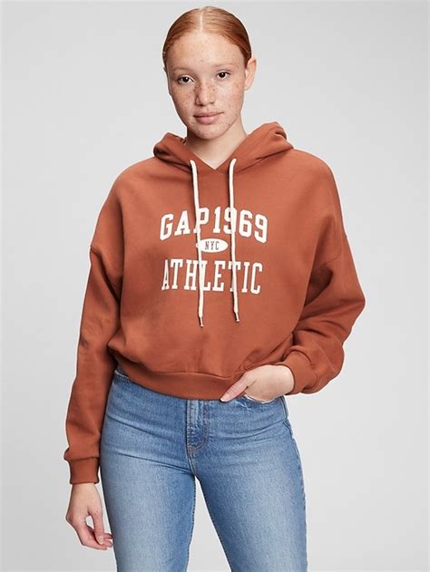 Gap - Logo Cropped Hoodie