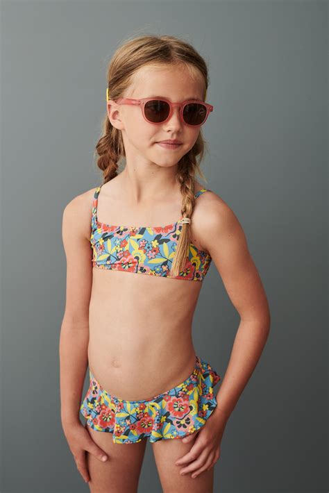 Kids Caramel SAGO BIKINI - VINTAGE FLORAL | Garmentory